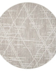 Tapis Rond Berbère à texture - Beige – STUDIO DECO