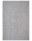 Tapis à motifs Ton sur Ton Géométrique Gris – STUDIO DECO
