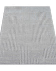 Tapis de couloir à motifs Lignes - Gris – STUDIO DECO
