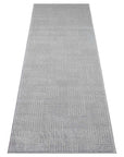 Tapis de couloir à motifs Lignes - Gris – STUDIO DECO