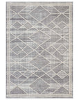 Tapis géométrique à motifs Ethniques en Relief – STUDIO DECO