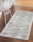 Tapis de couloir géométrique à motifs Ethniques en Relief – STUDIO DECO