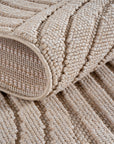 Tapis bouclés à relief ARCH Beige – STUDIO DECO
