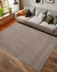 Tapis bouclés à relief ETHNIK Beige – STUDIO DECO