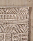 Tapis bouclés à relief ETHNIK Beige – STUDIO DECO