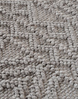 Tapis bouclés à relief ETHNIK Gris – STUDIO DECO