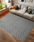 Tapis bouclés à relief DAMIER Gris – STUDIO DECO