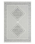 Tapis Sisal Bouclé à relief OSAL - Gris et Ecru – STUDIO DECO