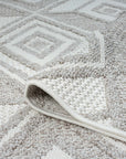 Tapis Sisal Bouclé à relief - CUBE Beige et Ecru – STUDIO DECO