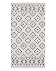 Tapis de couloir à motifs en relief - NALA Gris – STUDIO DECO