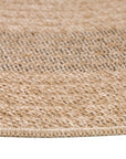 Tapis rond Naturel aspect jute Beige Gris – STUDIO DECO