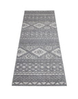 Tapis Intérieur/Extérieur à motif relief vintage Anthracite – STUDIO DECO