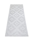 Tapis Intérieur/Extérieur à motif relief Berbère Gris – STUDIO DECO