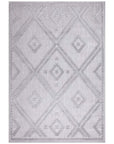 Tapis Intérieur/Extérieur à motif relief Berbère Gris – STUDIO DECO