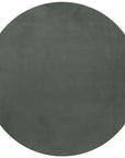 Tapis rond Fourrure toucher doux - Vert – STUDIO DECO