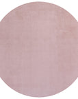 Tapis Rond à poils doux Lavable Rose – STUDIO DECO