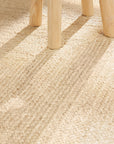 Tapis en Jute Fait Main Blanc Naturel – STUDIO DECO