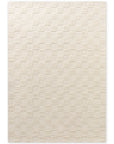 Tapis en Laine fait main Blanc Naturel – STUDIO DECO