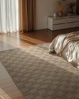 Tapis en Laine fait main Beige – STUDIO DECO