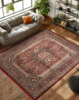 Tapis d'Orient AZAD Rouge – STUDIO DECO