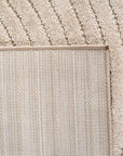 Tapis poils courts à relief PAOLA Beige – STUDIO DECO