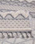 Tapis Boho Chic à franges tressées – STUDIO DECO