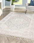 Tapis Boho Chic à franges tressées – STUDIO DECO