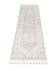 Tapis de couloir Boho Chic à franges tressées – STUDIO DECO