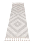 Tapis de couloir Boho Chic à franges tressées – STUDIO DECO