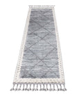 Tapis de couloir Boho Chic à franges tressées – STUDIO DECO