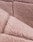 Tapis Super Doux à motif losanges en Relief - Rose poudré – STUDIO DECO