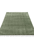 Tapis moelleux à franges tressées - Vert – STUDIO DECO