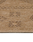 Tapis aspect jute Naturelle Beige et Noir – STUDIO DECO