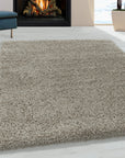 Tapis à poils longs doux - Nature – STUDIO DECO