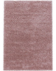 Tapis à poils longs doux - Rose – STUDIO DECO