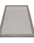 Tapis ROB Extérieur et Intérieur Tissé Plat - Crème & Gris – STUDIO DECO