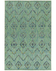 Tapis d'extérieur à relief "Kuta" Vert – STUDIO DECO