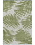Tapis d'extérieur à relief "Kentia" Vert – STUDIO DECO