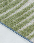 Tapis d'extérieur à relief "Kentia" Vert – STUDIO DECO