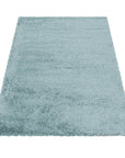 Tapis à poils longs - Bleu Pastel – STUDIO DECO