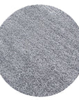 Tapis Shaggy Uni Rond - Gris Clair – STUDIO DECO