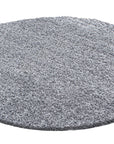 Tapis Shaggy Uni Rond - Gris Clair – STUDIO DECO
