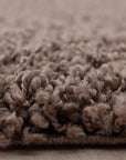 Tapis Shaggy Uni Rond - Taupe – STUDIO DECO