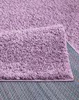 Tapis à Poils Longs SOFTY Violet de Parme – STUDIO DECO