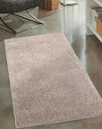Tapis à Poils Longs SOFTY Sable – STUDIO DECO