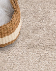Tapis à Poils Longs SOFTY Sable – STUDIO DECO