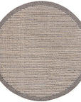 Tapis rond Lignes tressées - Beige – STUDIO DECO