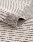Tapis Lignes à franges tressées - Beige – STUDIO DECO