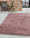 Tapis à poils longs - Rose – STUDIO DECO