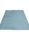 Tapis de Fourrure Velours - Bleu Canard – STUDIO DECO